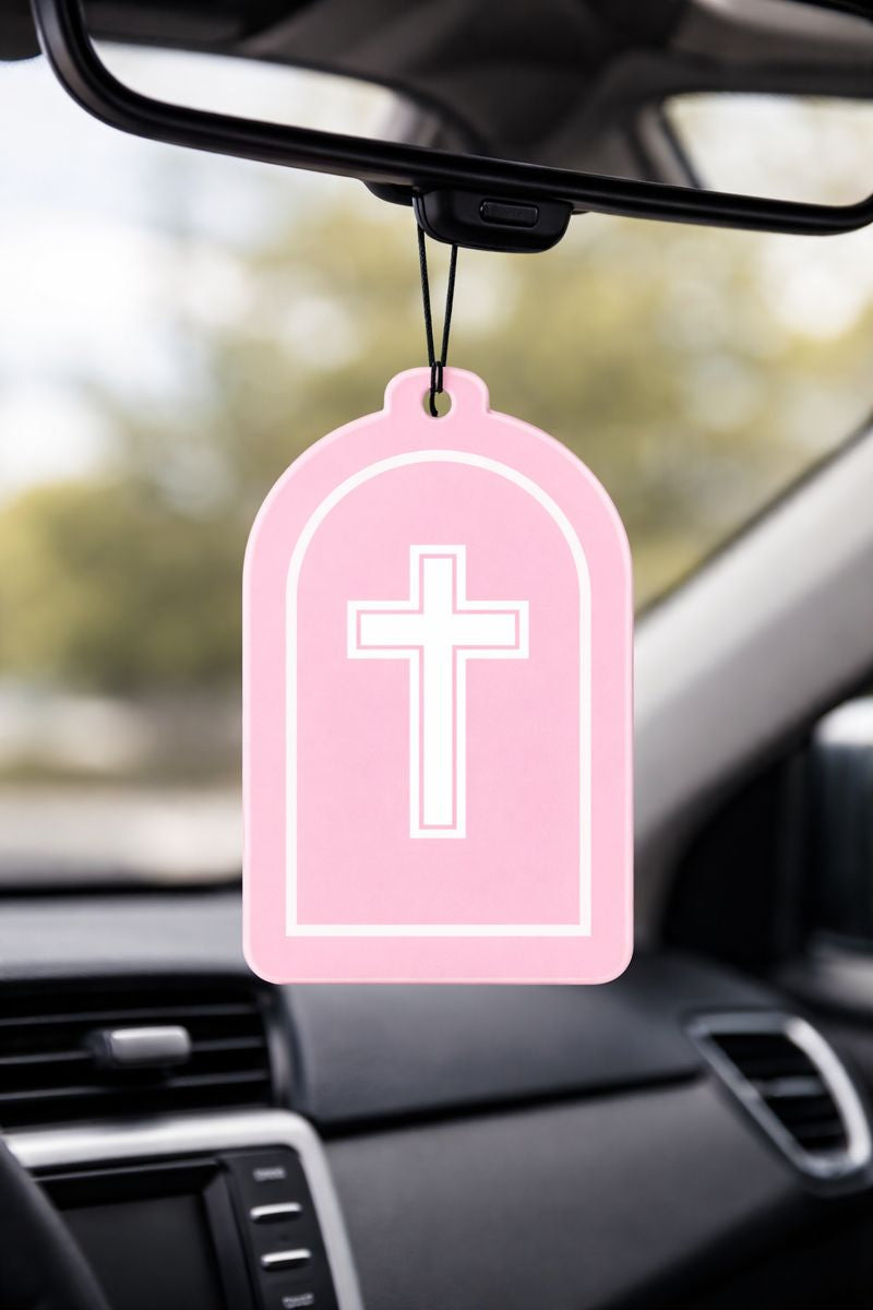 PINK CROSS - SACRED BERRY