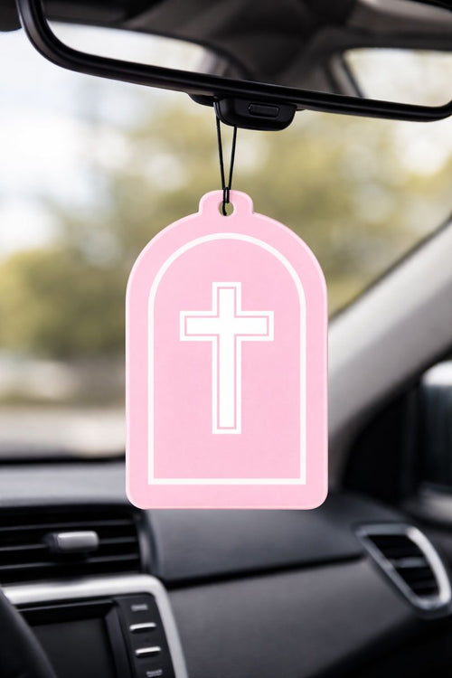 PINK CROSS - SACRED BERRY